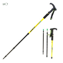 Wholesale lightweight trekking poles hiking sticks for sale collapsible walking poles